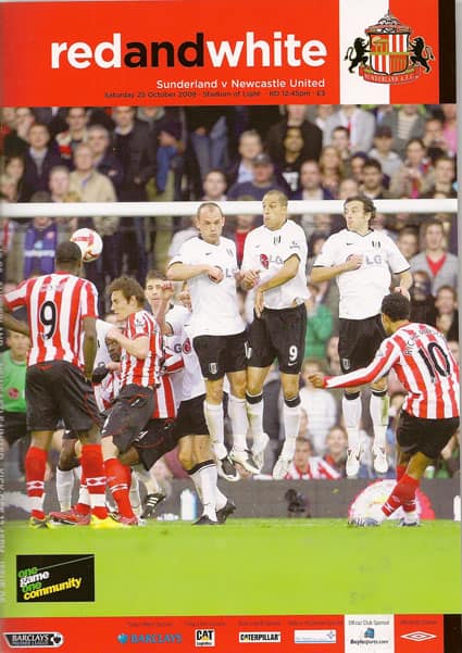 Sunderland FC v Newcastle United FC